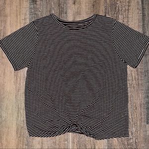 Charlotte Russe Striped T-Shirt.